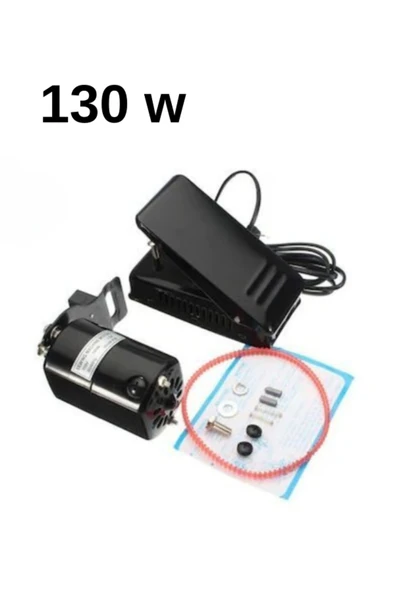 dm dikişmarket Ev Tipi Aile Dikiş Makine Motoru Ve Pedalı %100 Bakır 130w ürün görseli 1