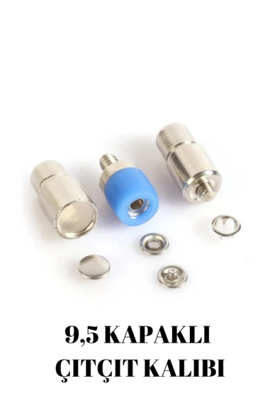 dm dikişmarket Tulumba El Presi MAKİNASI Çıt Çıt, Kuşgözü, Rivet Ve Düğme Çakma Makinesi ) 9,5 KAPAKLI ürün görseli 1