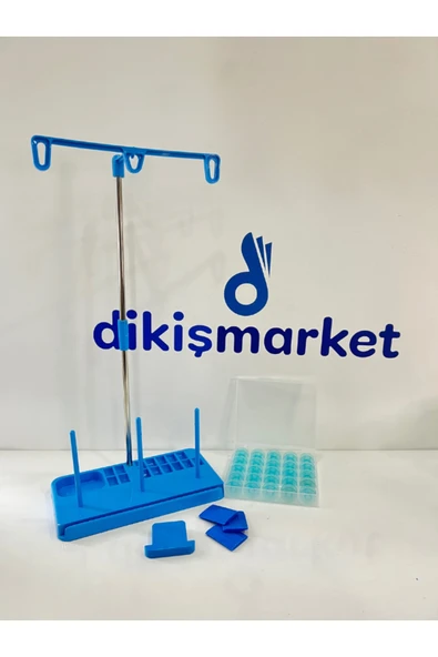 dm dikişmarket EV TİPİ DİKİŞ MAKİNASI SETİ Çok Renkli ürün görseli 1