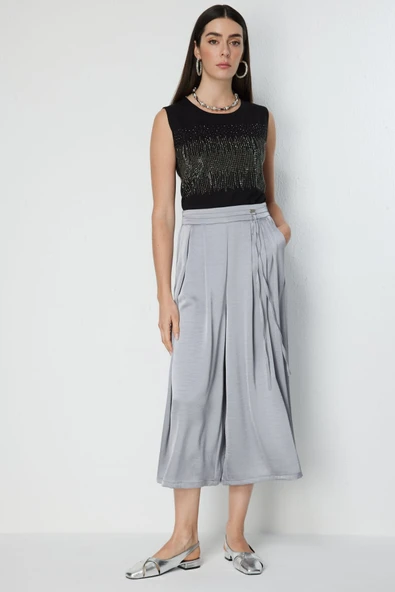 71468 ONTEKS TAŞLI KOLSUZ BLUZ - Resim 10