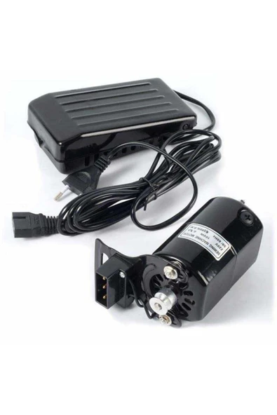 BDR Fdm Ev Tipi Dikiş Makinesi Motoru 150W siyah ürün görseli 1