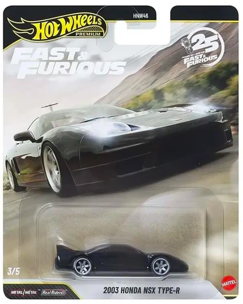 Hot Wheels Premium Fast and Furious 2003 Honda Nsx Type-R JHW75 ürün görseli 1