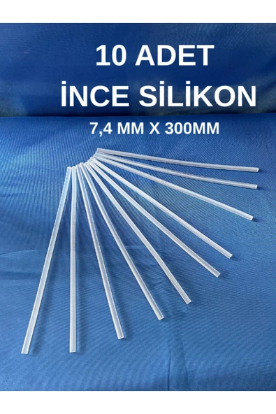 dm dikişmarket İnce Silikon 10 ADET İNCE SİLİKON 10 ürün görseli 1
