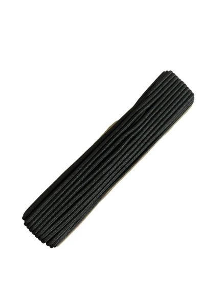 dm dikişmarket Bebe Lastiği Yumuşak Lastik 10 Metre Bel Paça Don Lastiği Siyah ürün görseli 1