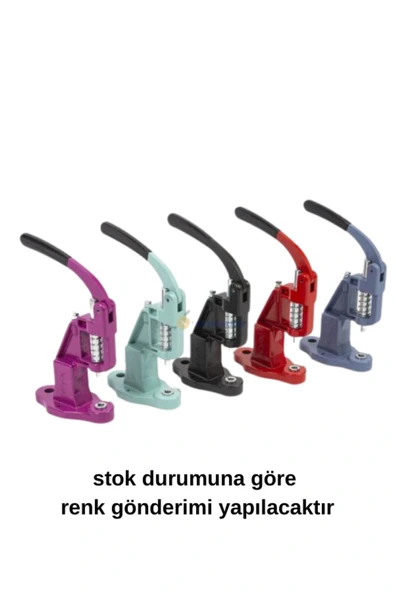 Pelitoğulları Tulumba El Presi ( Çıt Çıt, Kuşgözü, Rivet Ve Düğme Çakma Makinesi ) MAVİ ürün görseli 1