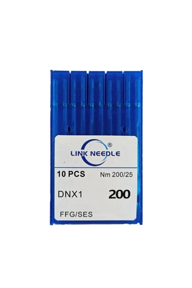 Link Çuvalağzı Makine İğnesi-10 Adet- DNX1 GÜMÜŞ ürün görseli 1