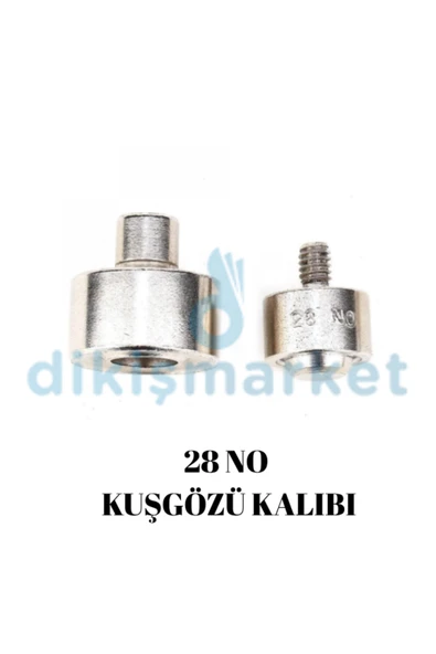 dm dikişmarket Tulumba El Presi makina kalıbı 28 no kuşgözü 28NO KUŞGÖZÜ ürün görseli 1
