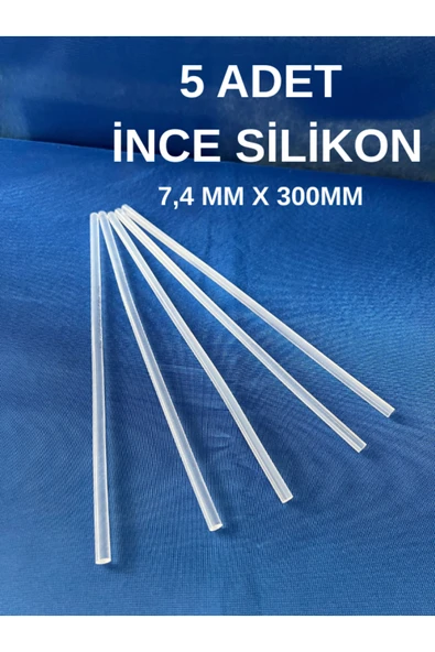 dm dikişmarket İnce Silikon 5 Adet İNCE SİLİKON 5 ürün görseli 1