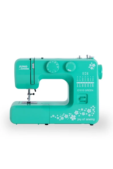 Janome E1015 Green Taşınabilir Dikiş Makinesi yeşil ürün görseli 1