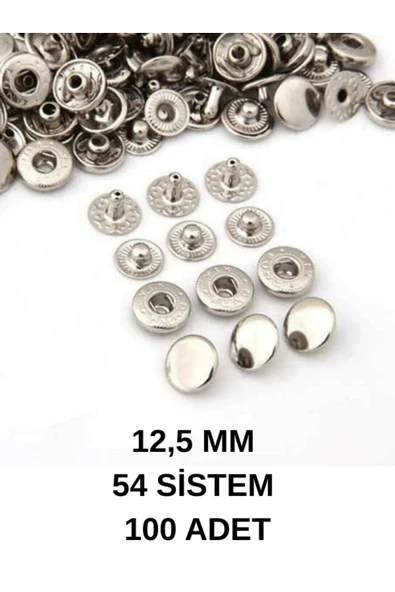 dm dikişmarket Tulumba El Presi MAKİNASI kalıp malzemesi 12,5mm 54 sistem 54 sistem 100 adet ürün görseli 1