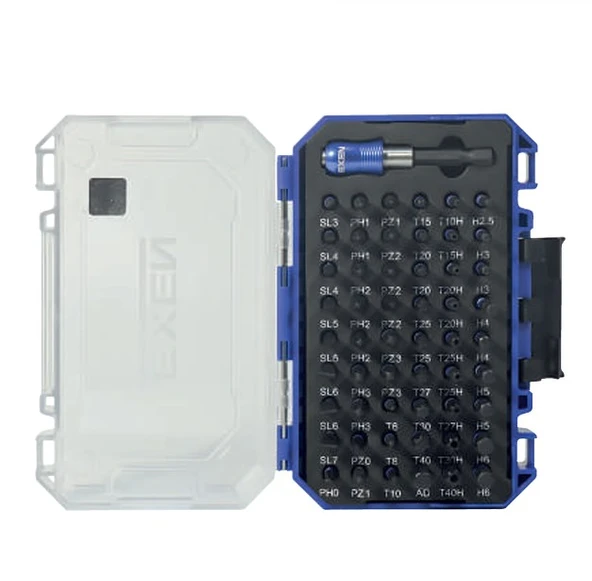 EXEN EX 8055 Master Set-55 Parça Bits Uç Seti ürün görseli 1