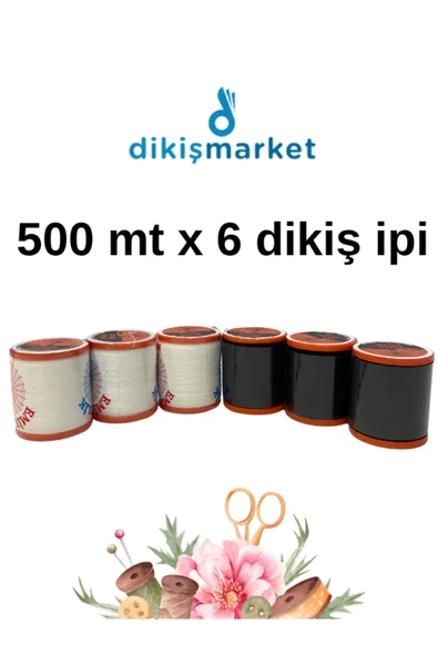 dm dikişmarket DİKİŞ MAKİNALARI İÇİN 120NO YERLİ ÜRETİM siyah/beyaz ürün görseli 1