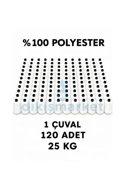 dm dikişmarket Çuval Ağzı Dikiş İpliği 120 ADET 25 KG 120 ADET ürün görseli 1