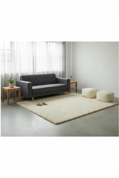 Yolluk Krem Kaymaz Taban Peluş ürün görseli 1