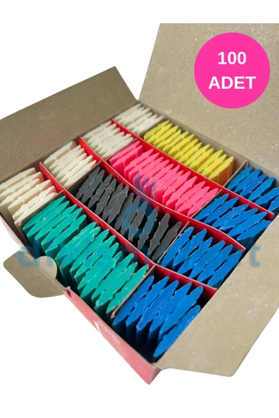 dm dikişmarket Dikiş makina kullanıcıları için Sabun Çizgi Taşı Karışık 100 ADET ürün görseli 1