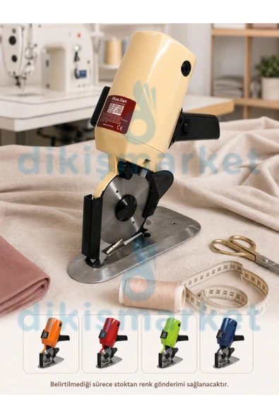 dm dikişmarket Yuvarlak Kumaş Kesim Motoru 4'/rc-100 Çok Renkli ürün görseli 1