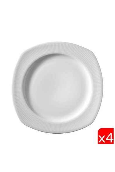 Kütahya Porselen Çisil Servis Tabağı 23,5cm CSL24DU00 4 lü ürün görseli 1