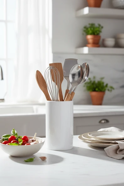 Akayev Mermer Beyaz Kaşıklık 16 Cm ürün görseli 1