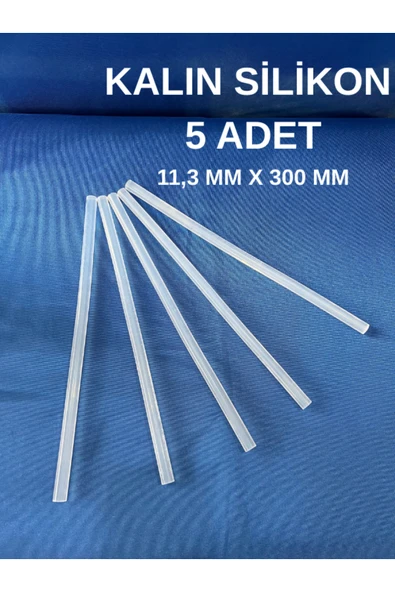 dm dikişmarket KALIN SİLİKON 5 ADET KALIN SİLİKON 5 ürün görseli 1