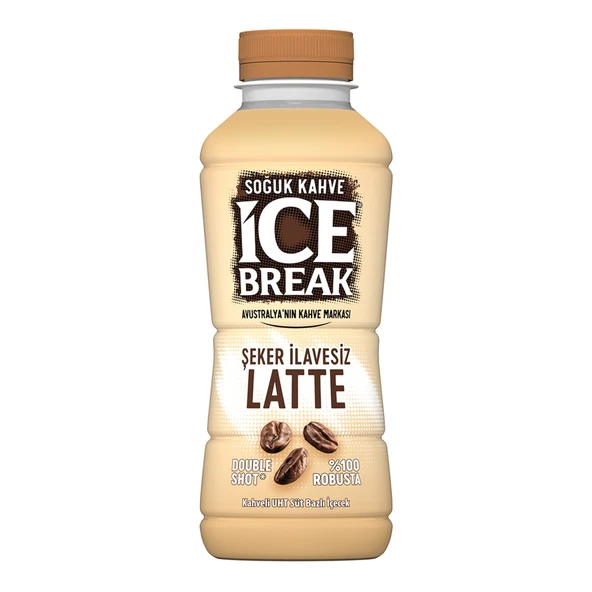 Ice Break Şekersiz Latte 375 ml 12 li - Resim 2