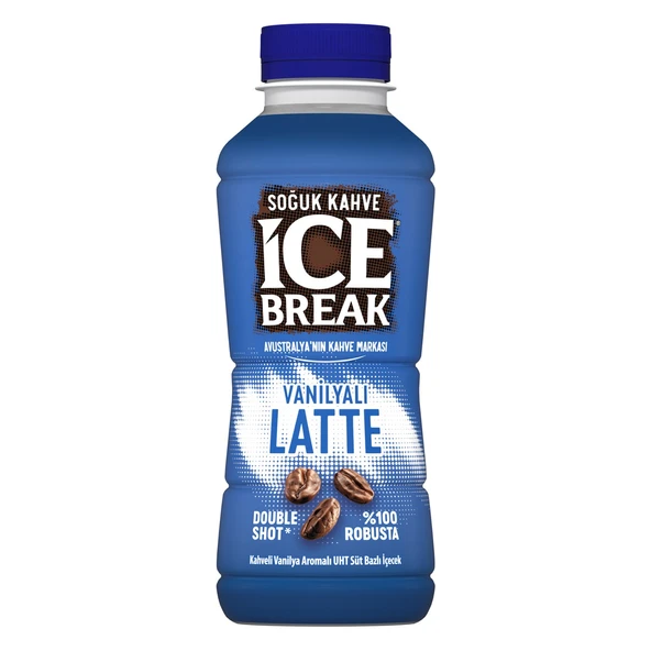Ice Break Vanilyalı Latte 375 ml 12 li - Resim 2