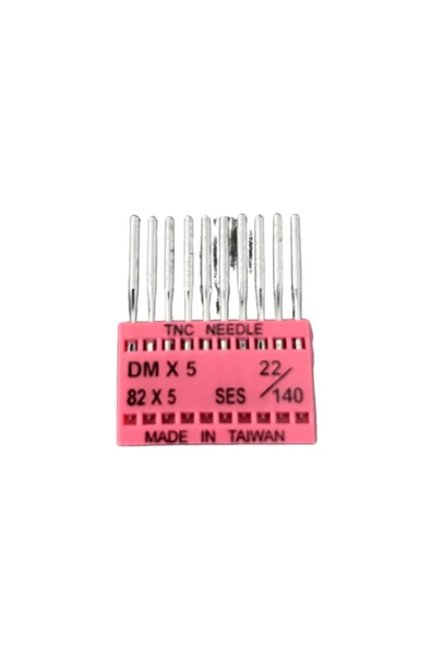 dm dikişmarket Halı Overlok Makina İğnesi 10 Adet 22 NO ürün görseli 1