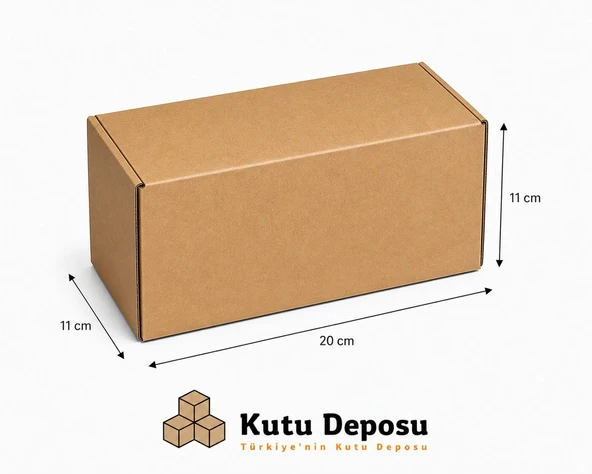 11x20x11 cm E-Ticaret ve Kargo Kutusu (Maske Kutusu) (100 ADET) ürün görseli 1