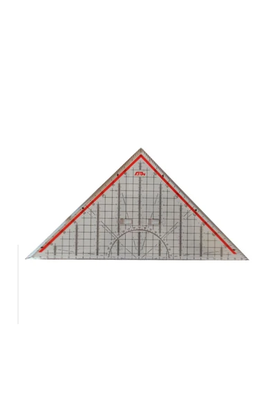 Ark Geoder Cetvel Geometrik Açılı Gönye 32 Cm - Resim 2