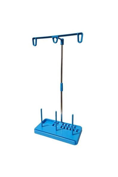 Moonstar Ev Tipi Dikiş Makinesi Mavi Plastik Çardak Seti (Metal Borulu) / TS-500 ürün görseli 1