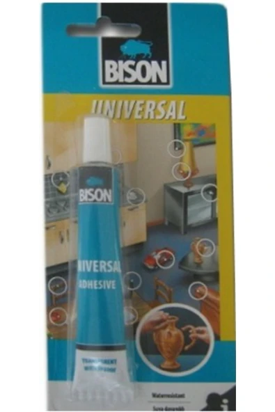 Bison Universal Şeffaf Yapıştırıcı | 25ml - Resim 3