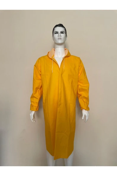 NGV Pvc Yağmurluk Balıkçı Yagmurluk Kalın Kalite SARI ürün görseli 1