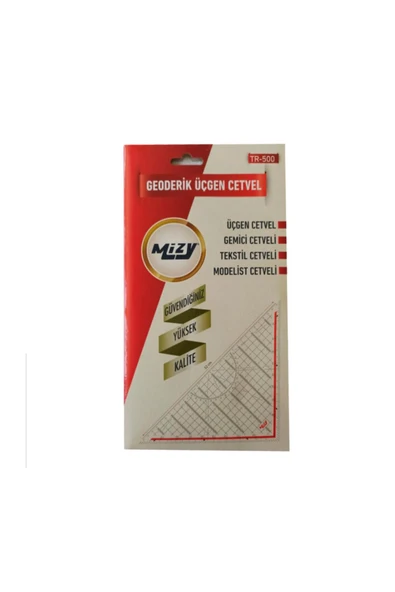 Ark Geoder Cetvel Geometrik Açılı Gönye 32 Cm - Resim 3