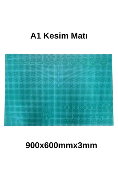 dm dikişmarket Kesme Matı Patchwork - Kesme Tablası - Kesim Altlığı A1 ürün görseli 1