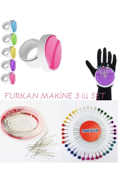 Manyetik Bileklik Mıknatıslı İğne Tutucu (3’lü İğnelik Set) ürün görseli 1