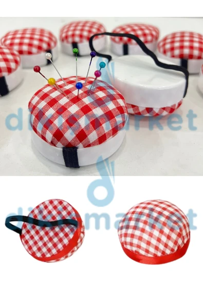 dm dikişmarket Terzi Lastikli Dikiş İğnelik İğnedanlık ürün görseli 1