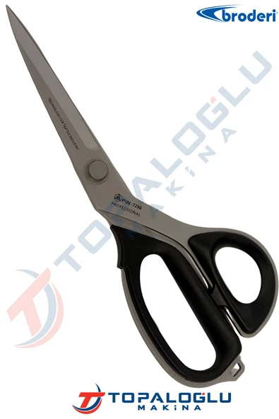 Broderi PİN 7250 Profesyonel Japon Tipi Kumaş Kesim Makası ürün görseli 1