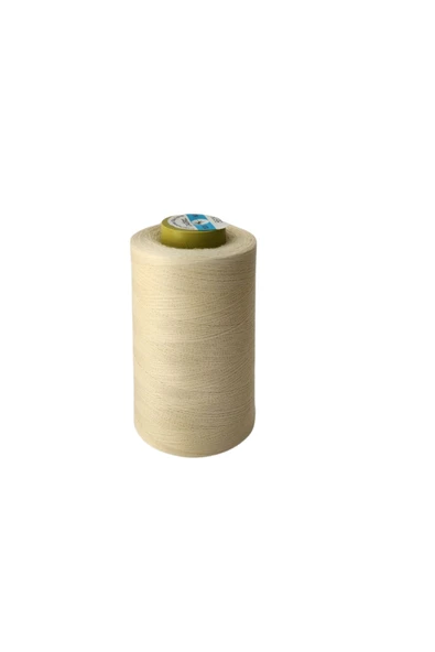 TDM ÇAĞ İP 8608 120 NO Polyester Dikiş İpi KREM ürün görseli 1