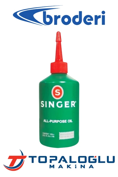 SİNGER Dikiş Makinesi Yağı 100 ml Kolay Kullanim İçin Plastik Şise ürün görseli 1