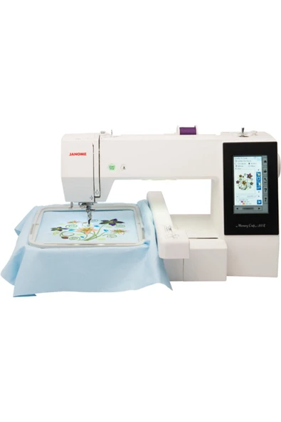 Janome Beyaz Mc500e Bilgisayarlı Nakış Makinası Beyaz ürün görseli 1