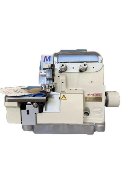 Pegasus M952-90-6 Topbaşı Islak Kuru Overlok Makinesi bej ürün görseli 1