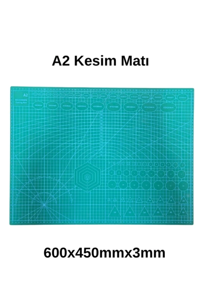 dm dikişmarket Kesme Matı Patchwork - Kesme Tablası - Kesim Altlığı A2 ürün görseli 1