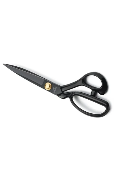 Hard Steel Siyah Saplı Paslanmaz Çelik Somunlu 11ınç(28cm) Terzi Makası ürün görseli 1