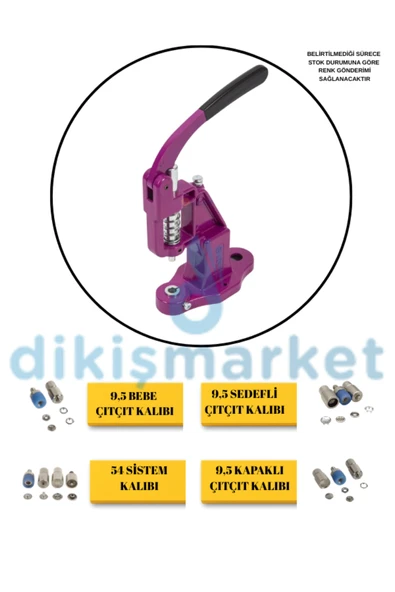 dm dikişmarket Tulumba El Presi ( Çıt Çıt, Kuşgözü) seti KALIPLI SET ürün görseli 1