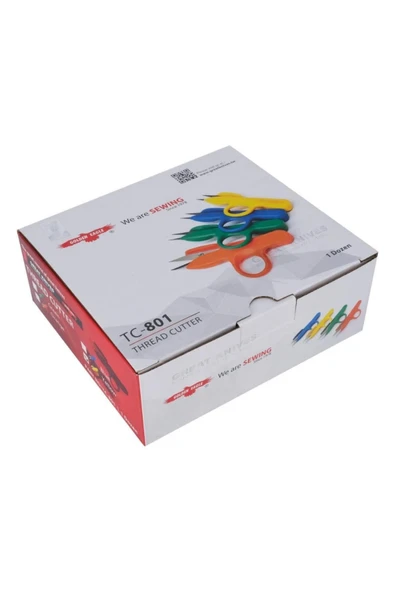 Golden Eagle İPLİK TEMİZLEME MAKASI TC-801  1 KUTU ( 12 ADET ) ürün görseli 1