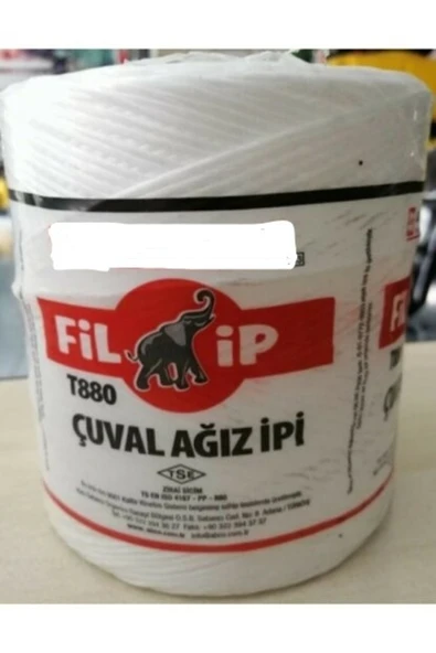 filip FİL İP CUVAL AĞZI İP 1KG beyaz ürün görseli 1