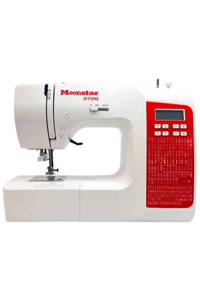 Moonstar Ev Tipi Elektronik Düz Dikiş Makinesi 200 Desen / Model 2720 SET 3 ürün görseli 1