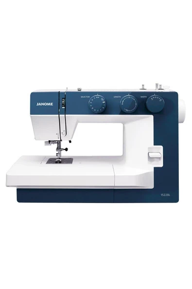 Janome 1522bl Taşınabilir Dikiş Makinası Mavi. Beyaz ürün görseli 1