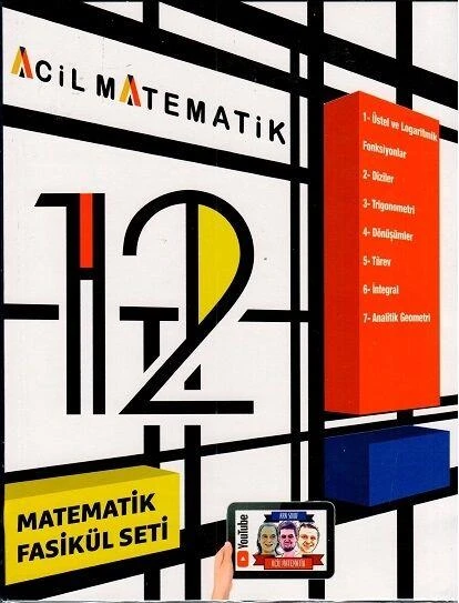 12. Sınıf Matematik Fasikül Set Acil Yayınları ürün görseli 1