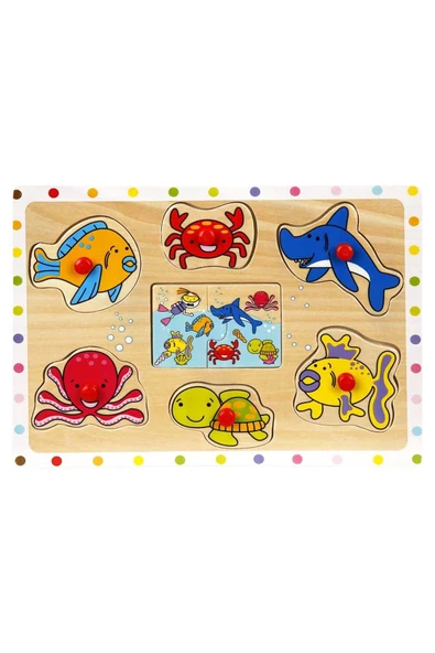 Ahşap Puzzle ile Hayvanları Keşfetmeye Var mısınız? ürün görseli 1