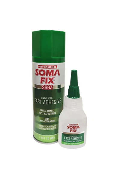 hızlı yapıştırıcı - S663- Aktivatör 200ml + Yapıştırıcı 50ml ürün görseli 1